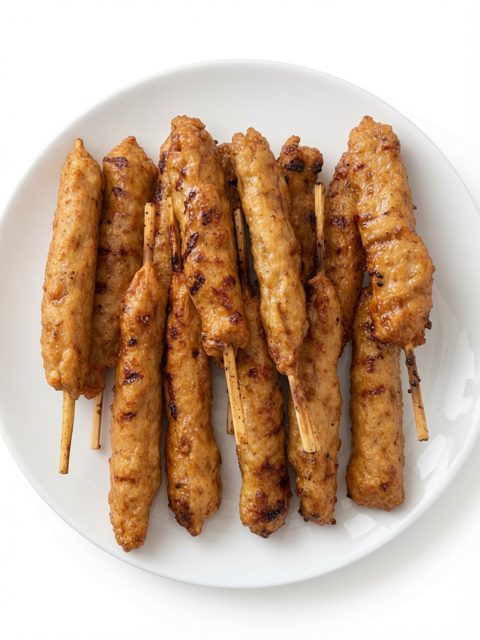 Fried Shrimp Cake Skewers (Chạo Tôm)